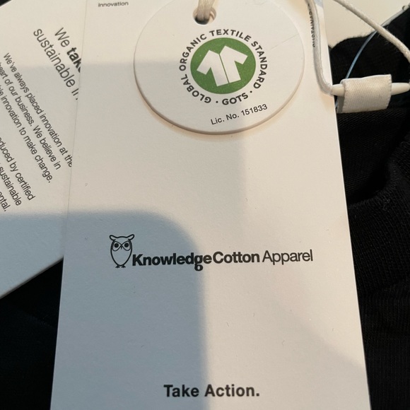 Knowledge cotton apparel owl tee size small - Picture 5 of 5